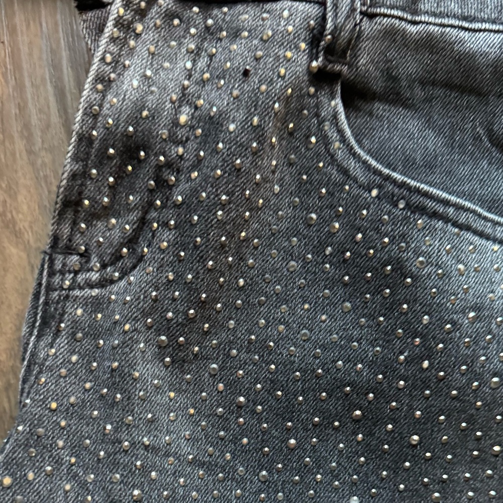Forever 21 Rhinestone Jeans - Picture 4 of 9